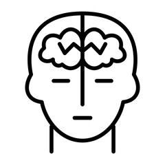 Emotional Intelligence icon vector image. Can be used for Leadership.