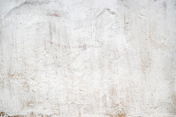 Obraz premium Old white wall as grunge texture and background