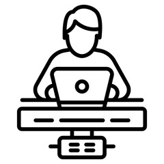 Network Troubleshooting icon vector image. Can be used for Networking.