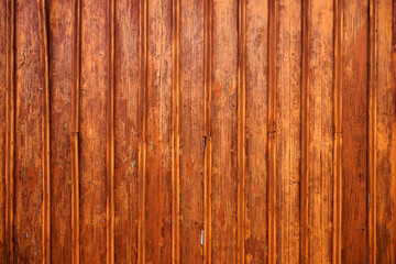 Old brown wooden wall pattern as background
