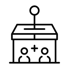 Suggestion Box icon vector image. Can be used for Contact Us.
