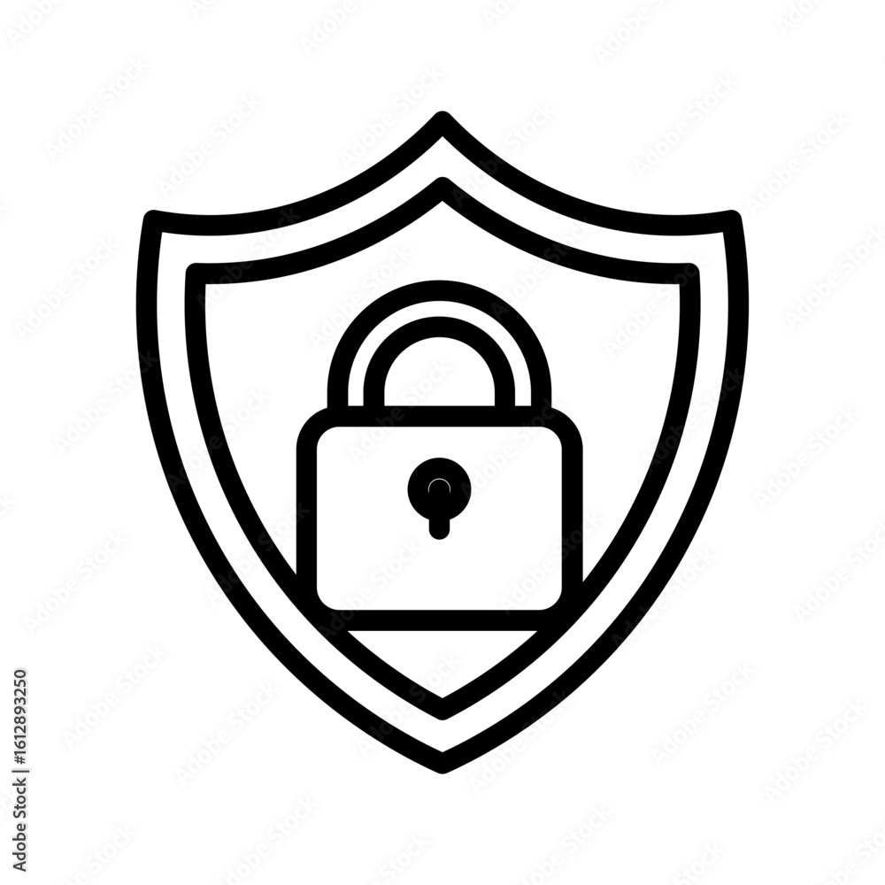 Poster risk mitigation icon vector image. can be used for risk management.