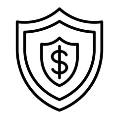 Fraud Prevention icon vector image. Can be used for Risk Management.