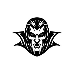 Sharp Vampire Logo in Vector