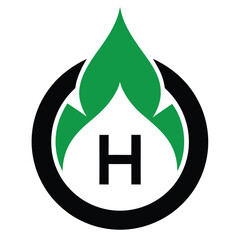 Hospital icon, healthcare vector, medical facility silhouette, green health symbol, clinic logo graphic, hospital building illustration
