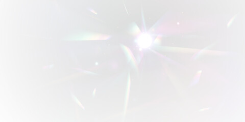 png confetti sparkle with lens blur and diamond rainbow flare over vector crystal background with streak holographic light and refraction magic

