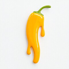 Melted Yellow Chili Pepper