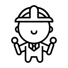 Mascot icon vector image. Can be used for Rugby.
