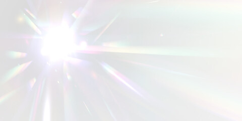 png sparkle from prism glow and sunlight dispersion on rainbow surface with blur flare and minimal vector background illustration

