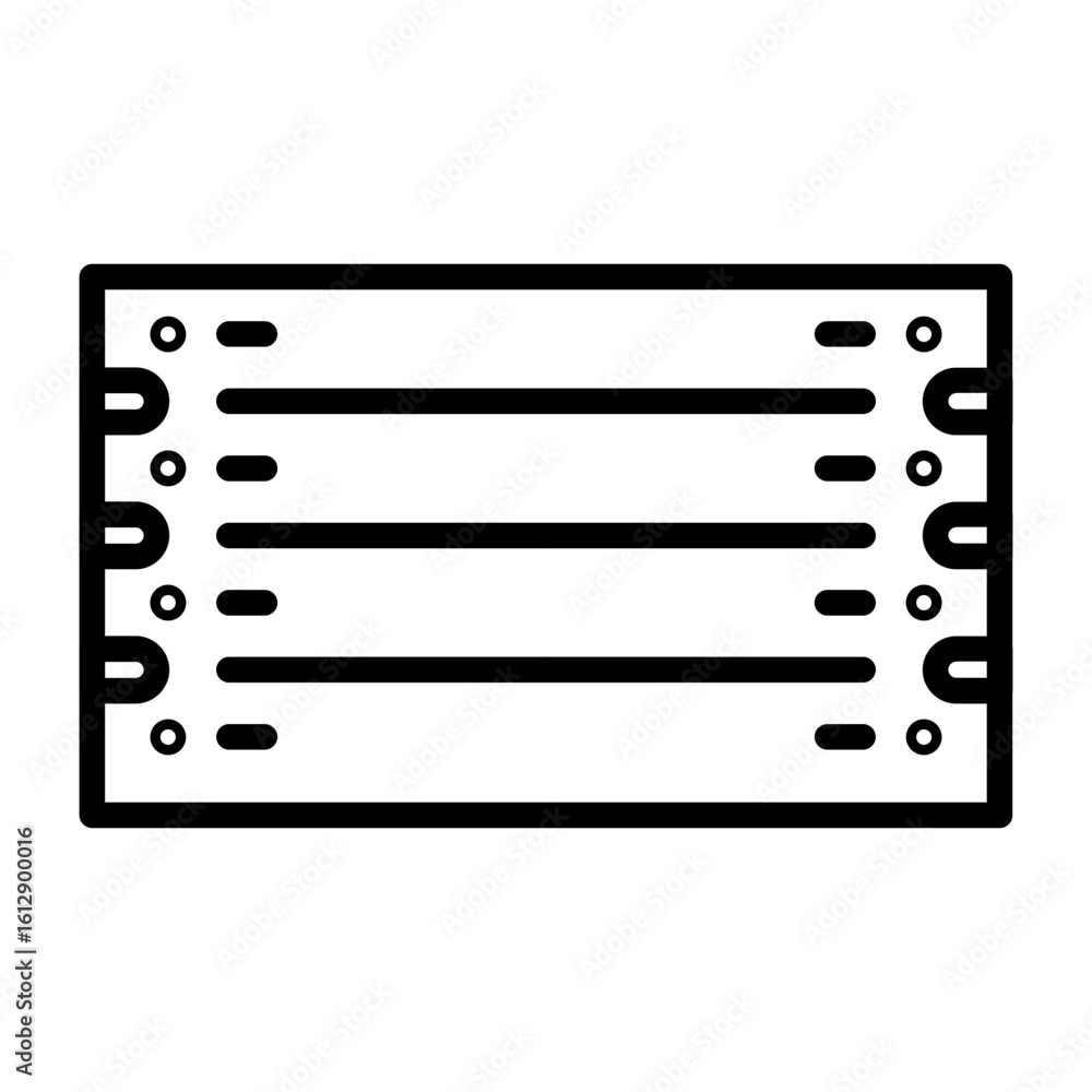 Poster crate icon vector image. can be used for warehouse.
