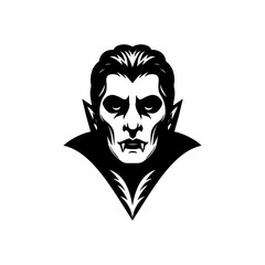 Black Vampire Logo for Designers