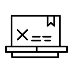 Out Of Stock icon vector image. Can be used for Warehouse.