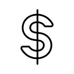Obraz premium Dollar icon vector image. Can be used for Supermarket.