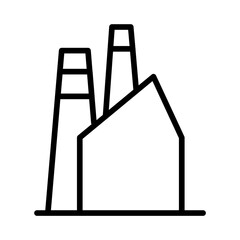 Factory Breakdown icon vector image. Can be used for Manufacturing.