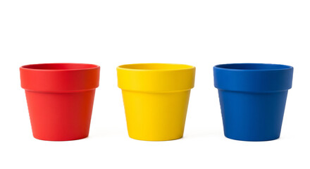 Primary Colored Planters