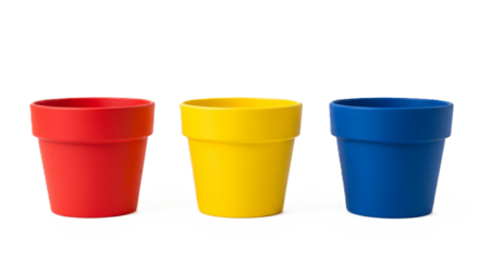 Primary Colored Planters