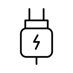Charger icon vector image. Can be used for Battery and Power.