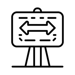 Signboard icon vector image. Can be used for Shoemaker.