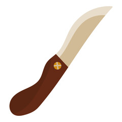 Knives, camping equipment, knives for cutting wood