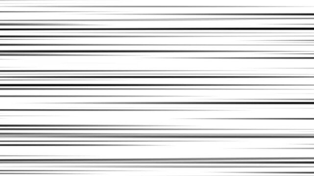 Black and white anime speed lines in a seamless loop. 