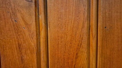 Wood Texture Background. Classic stained wood boards with grain and texture. Flat wood background...