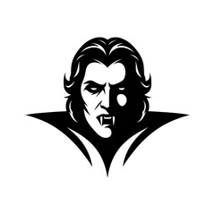 Royal Vampire Emblem in Vector