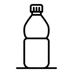 Water Bottle icon vector image. Can be used for Volleyball.
