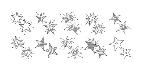 Star Doodle Line