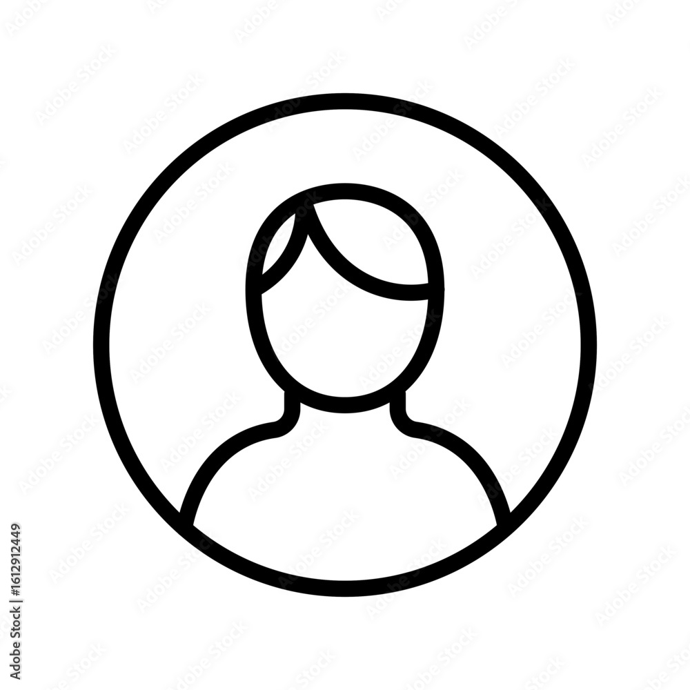 Poster user settings icon vector image. can be used for trading.