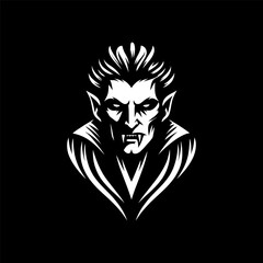 Black and White Vampire Emblem