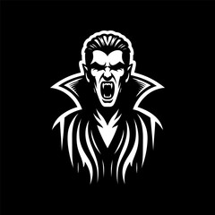 Vampire Wing Logo in Black