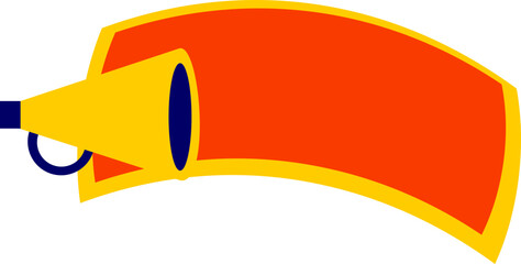 Sale Promotin Banner With Meghaphone Icon