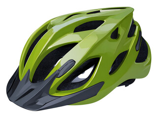 Fototapeta premium bike helmet isolated on white