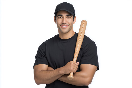 portrait of a baseball player