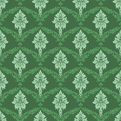 seamless damask pattern