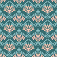 seamless damask pattern