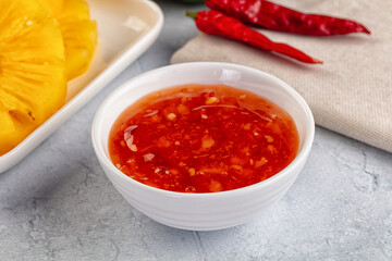 Sweet and spicy chili pineapple sauce