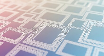 Fototapeta premium abstract background with squares