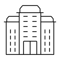Apartment outline icon