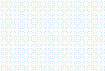Delicate pastel mosaic pattern evokes peacefulness perfect for baby products or calming backgrounds