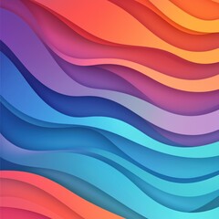 Abstract Neon Color Gradient Blurred Background with Dynamic Effect. Abstract Modern Dynamic Colors Gradient Background. Grainy Texture Background Style with Copy space.