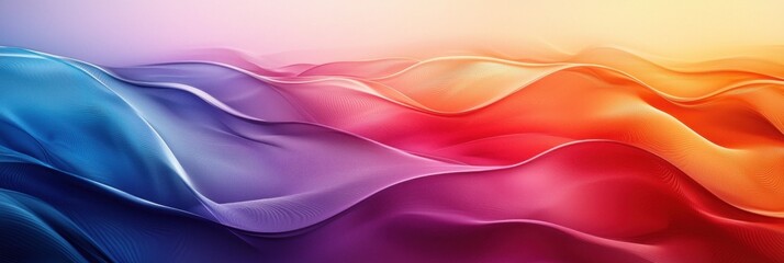Abstract Neon Color Gradient Blurred Background with Dynamic Effect. Abstract Modern Dynamic Colors Gradient Background. Grainy Texture Background Style with Copy space.