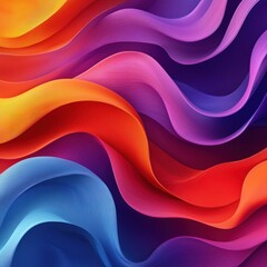 Abstract Neon Color Gradient Blurred Background with Dynamic Effect. Abstract Modern Dynamic Colors Gradient Background. Grainy Texture Background Style with Copy space.
