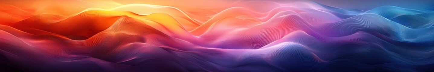 Abstract Neon Color Gradient Blurred Background with Dynamic Effect. Abstract Modern Dynamic Colors Gradient Background. Grainy Texture Background Style with Copy space.