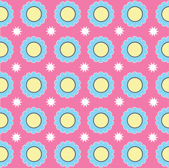 Flower Pattern Vector Design