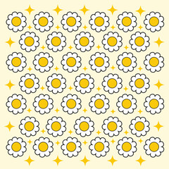 Flower Pattern Vector Design
