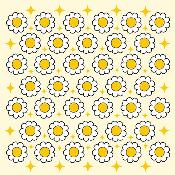 Flower Pattern Vector Design