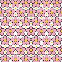 Flower Pattern Vector Design