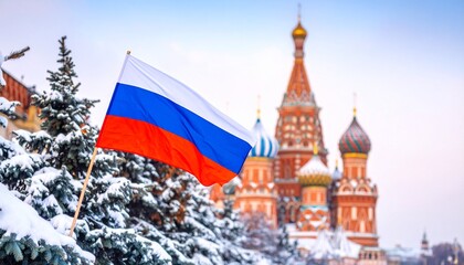 flag waving in the air