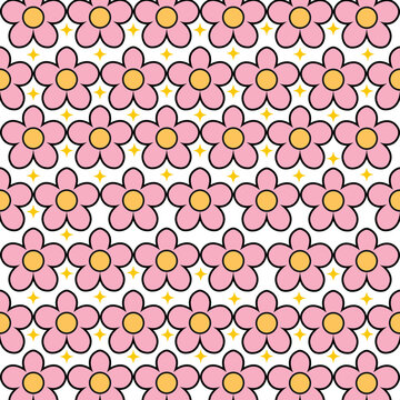 Flower Pattern Vector Design